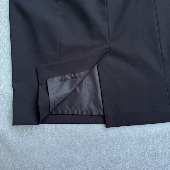 Calvin Klein Pencil Skirt Women’s 8 Fully Lined Stretch Black Tailored Formal - Picture 5 of 5